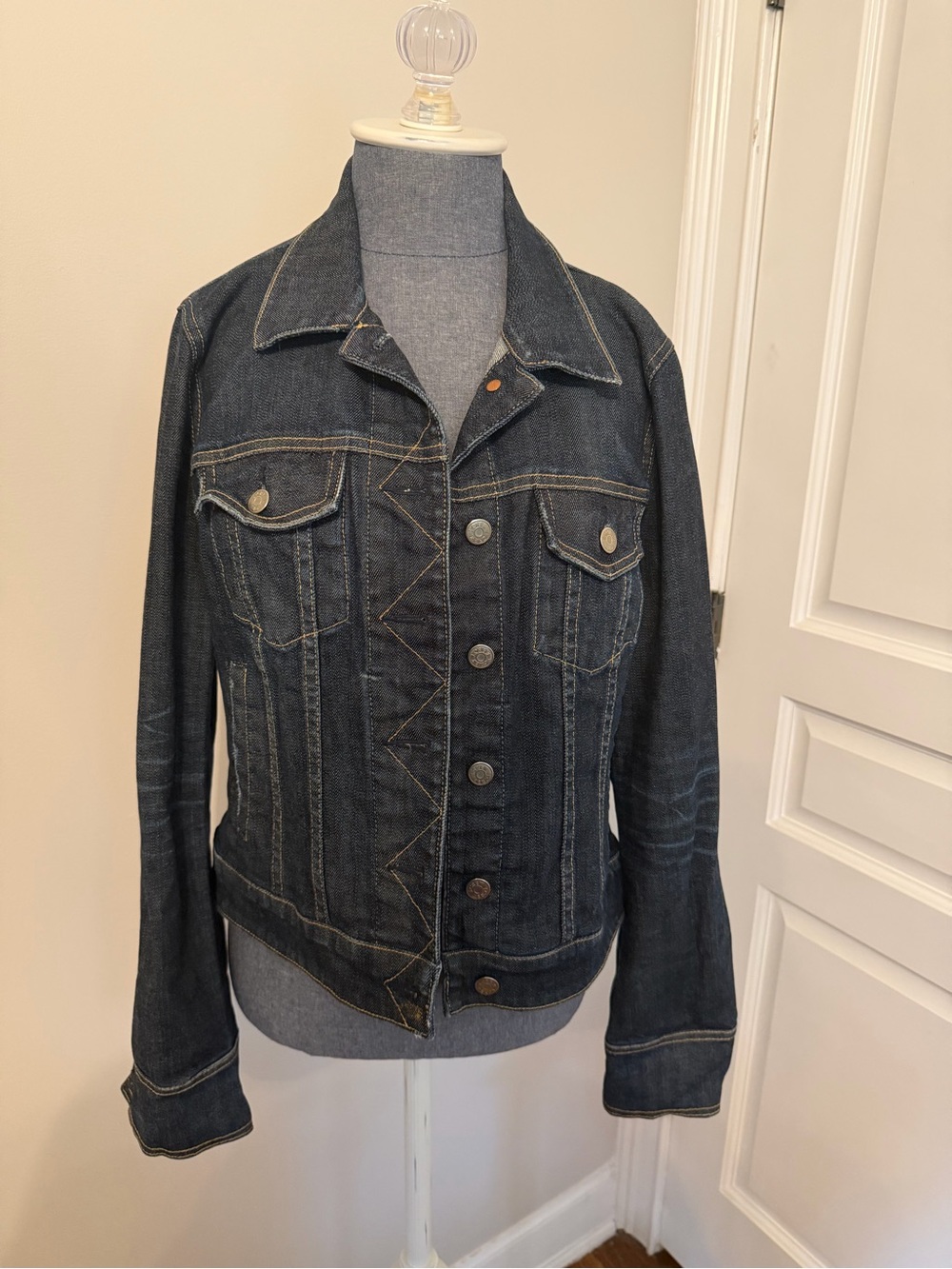 J. Crew Dark Indigo Denim Jacket